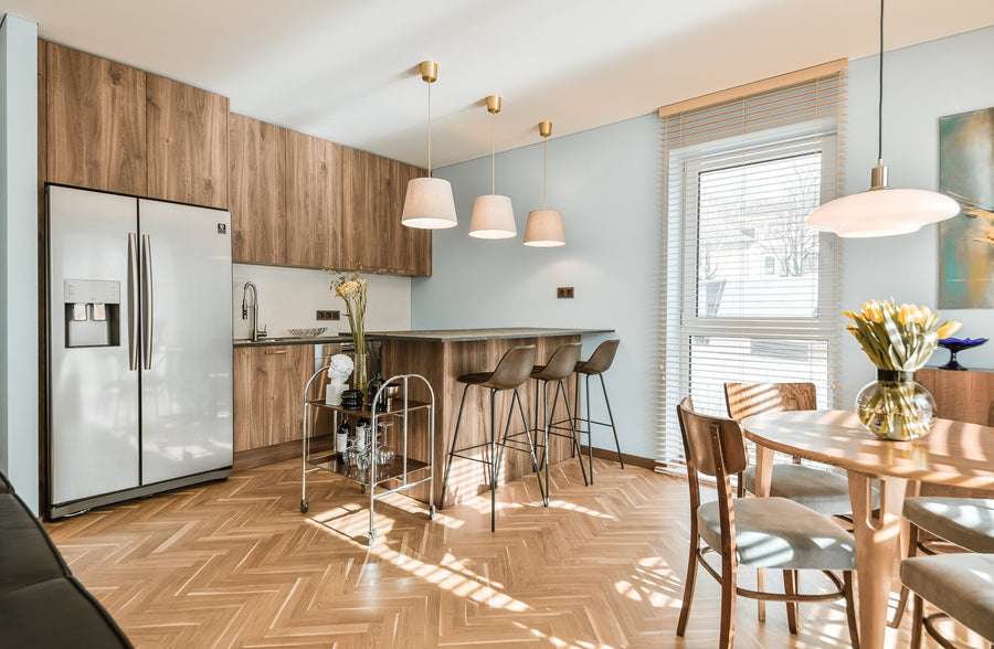INTERHOUSE įrengtas interjeras – Krėvos g., Kaunas