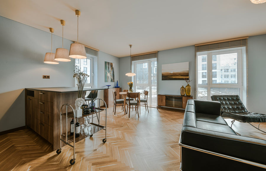 INTERHOUSE įrengtas interjeras – Krėvos g., Kaunas