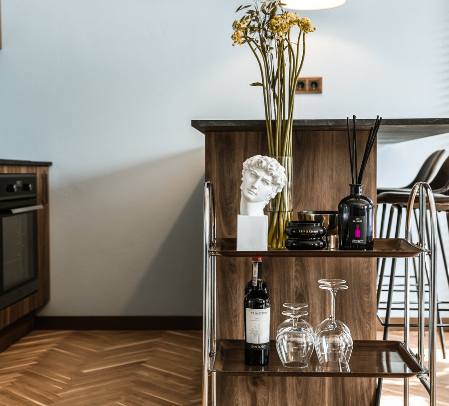 INTERHOUSE įrengtas interjeras – Krėvos g., Kaunas