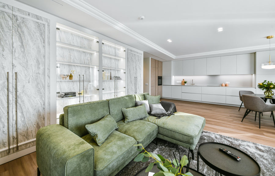 INTERHOUSE įrengtas interjeras – Piliamiestis, Kaunas