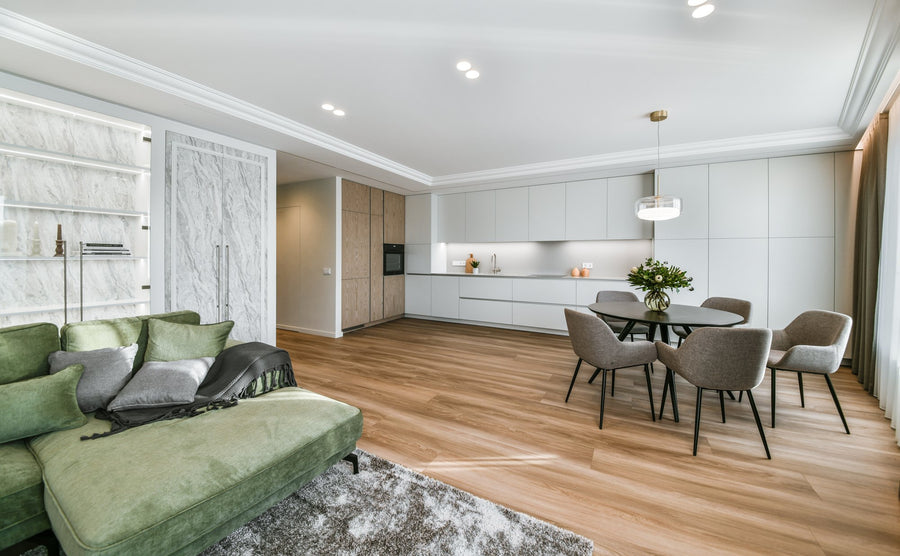 INTERHOUSE įrengtas interjeras – Piliamiestis, Kaunas